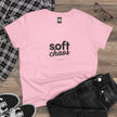 Soft Chaos Women’s Tee — Minimal Graphic Cotton Shirt