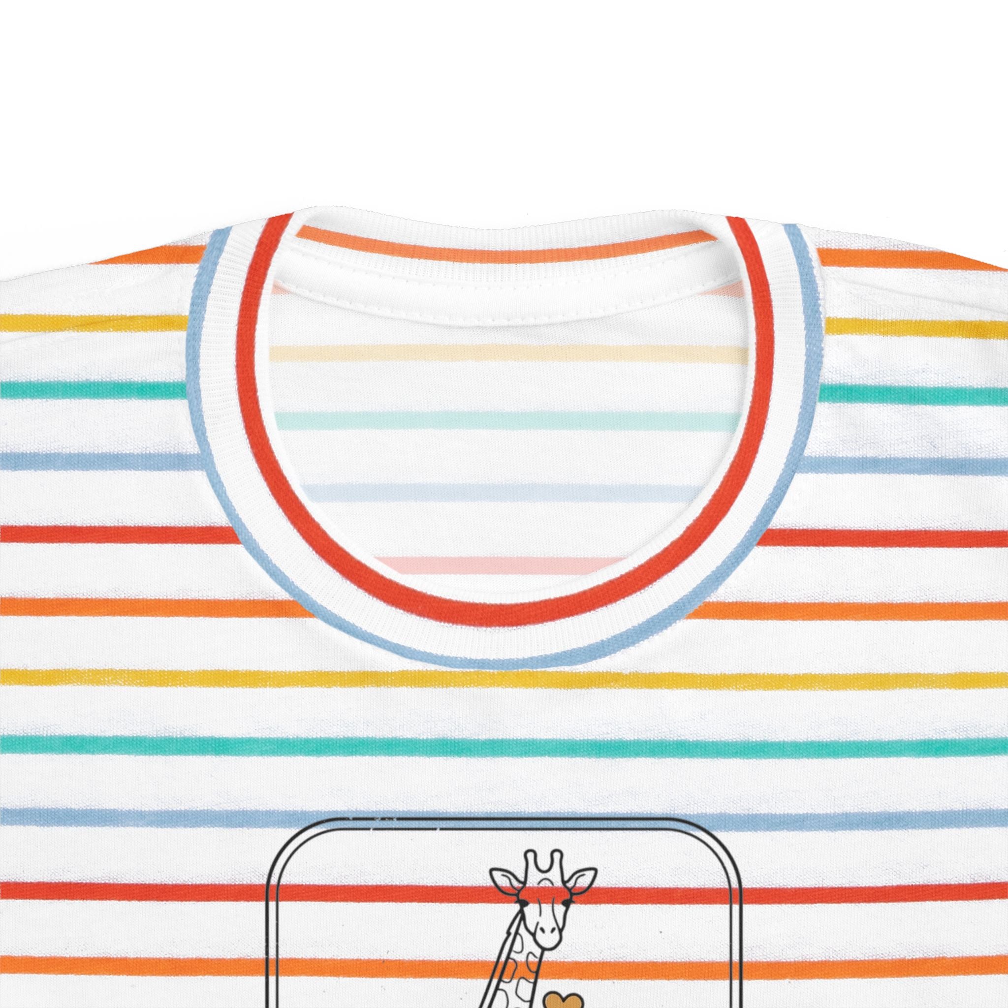 Toddler Giraffe Tee — Cute Safari Animal Graphic Shirt