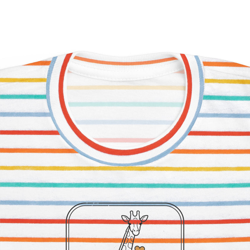 Toddler Giraffe Tee — Cute Safari Animal Graphic Shirt