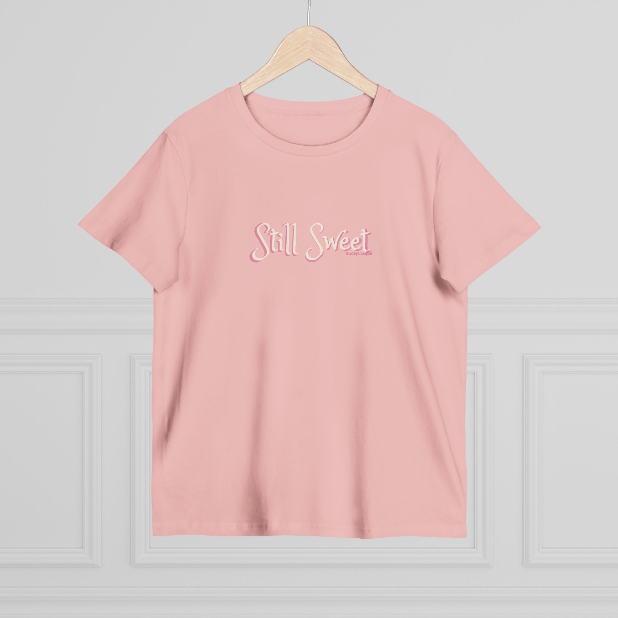 Still Sweet Women's Tee — Retro Script Maple Gray T-Shirt