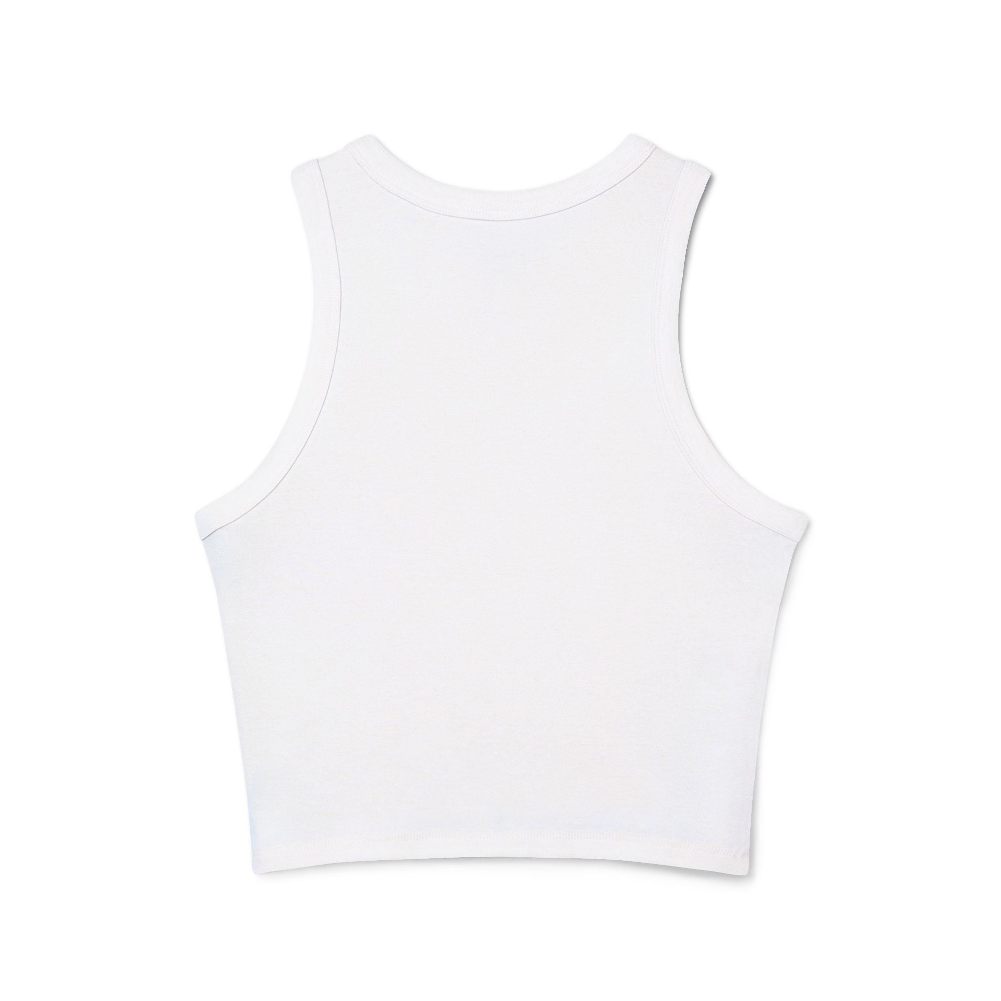Floral Triptych Portrait Racer Tank — Women's Micro Rib Tank