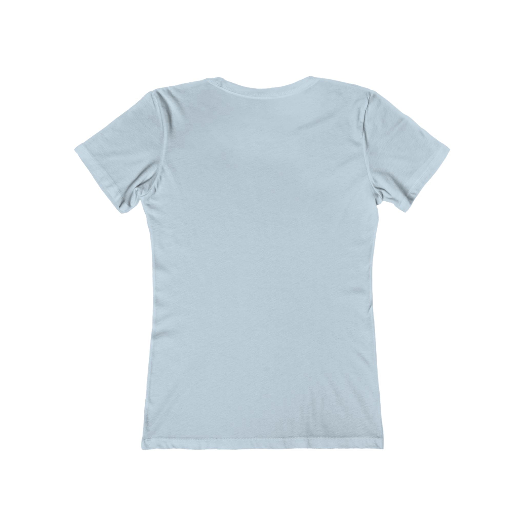 Present Moment Women’s Relaxed Boyfriend Tee — Meditation Graphic