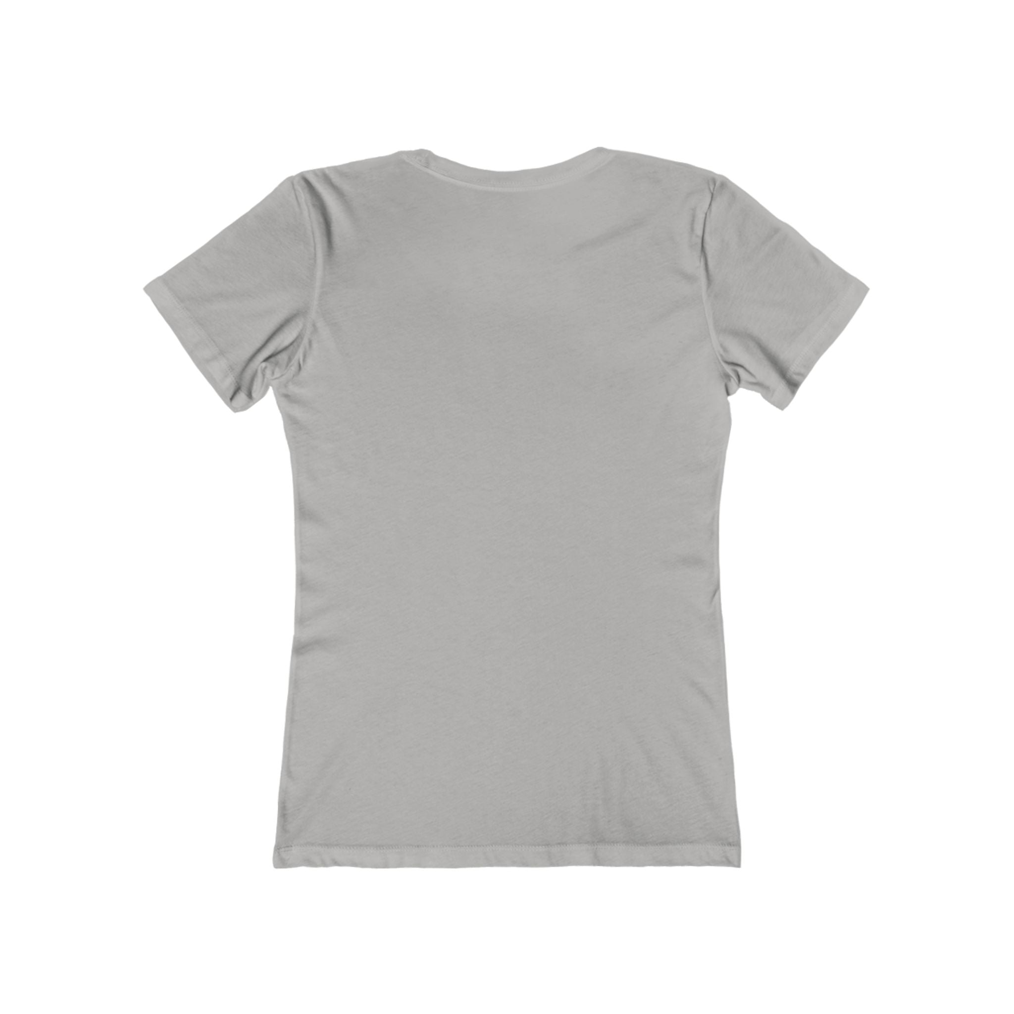 Present Moment Women’s Relaxed Boyfriend Tee — Meditation Graphic