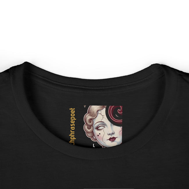 Purse Strings Graphic Tee — Vintage Floral Wallet & Coin Design