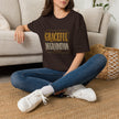 Graceful Degradation T-Shirt — Vintage Gold Gothic Graphic Tee