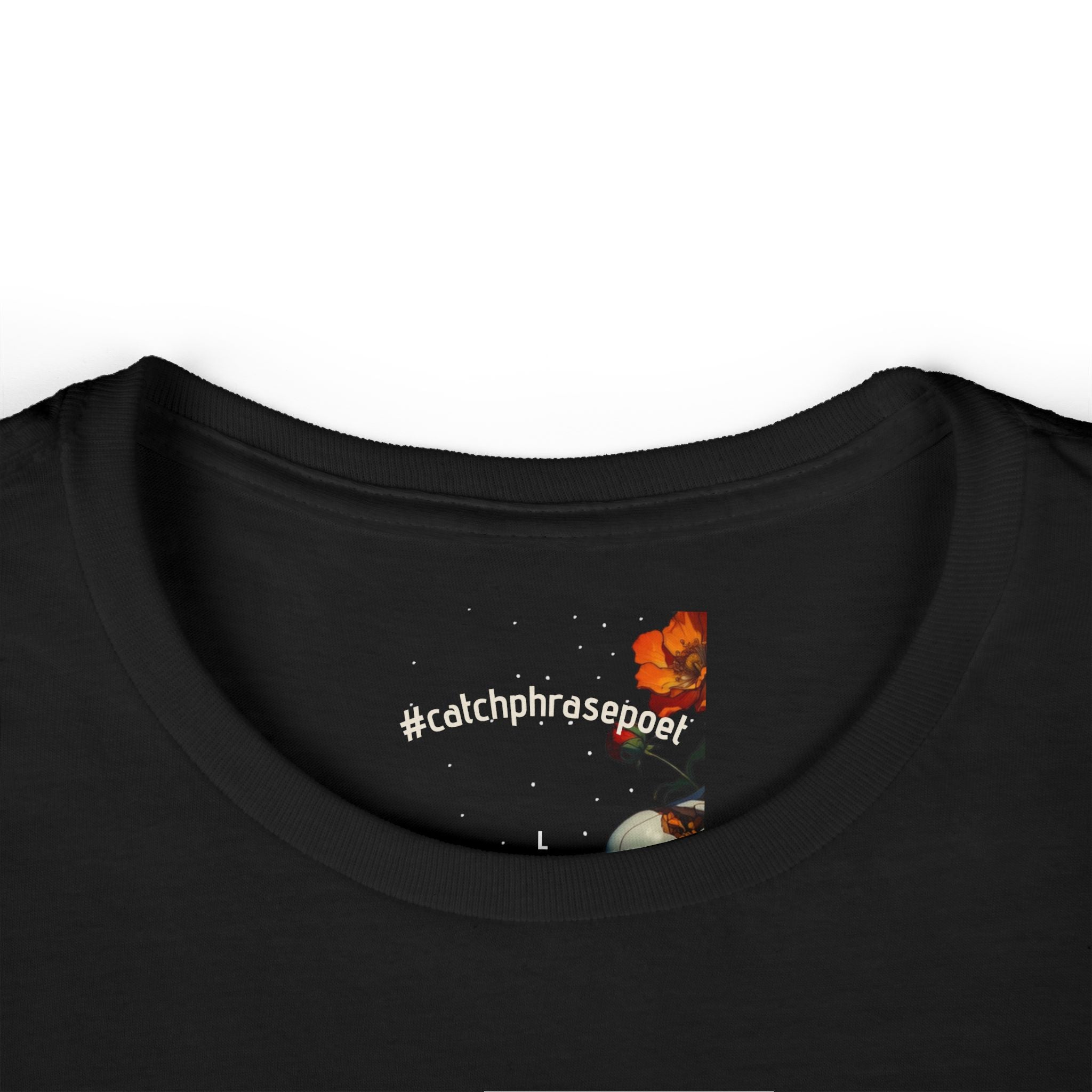 Women’s Sugar Skull Floral Tee — “The Mess Is Part of the Masterpiece”