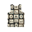 Men's Tank Top — Vintage Family Stick Figure Collage All-Over Print