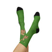 Green Sock Lady Of The Garden Sublimation Socks —
 Occupied