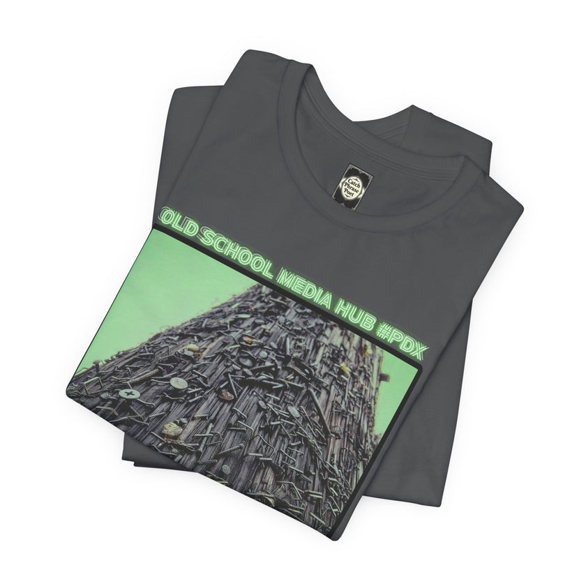 Vintage Media Pile T-Shirt — 