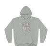 GRIND Vintage Lettering Hoodie — Motivational Streetwear Pullover