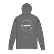Safe in My Own Skin Hoodie | Long Sleeve Hooded Tee, LowFi Back Print
