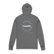 Safe in My Own Skin Hoodie | Long Sleeve Hooded Tee, LowFi Back Print