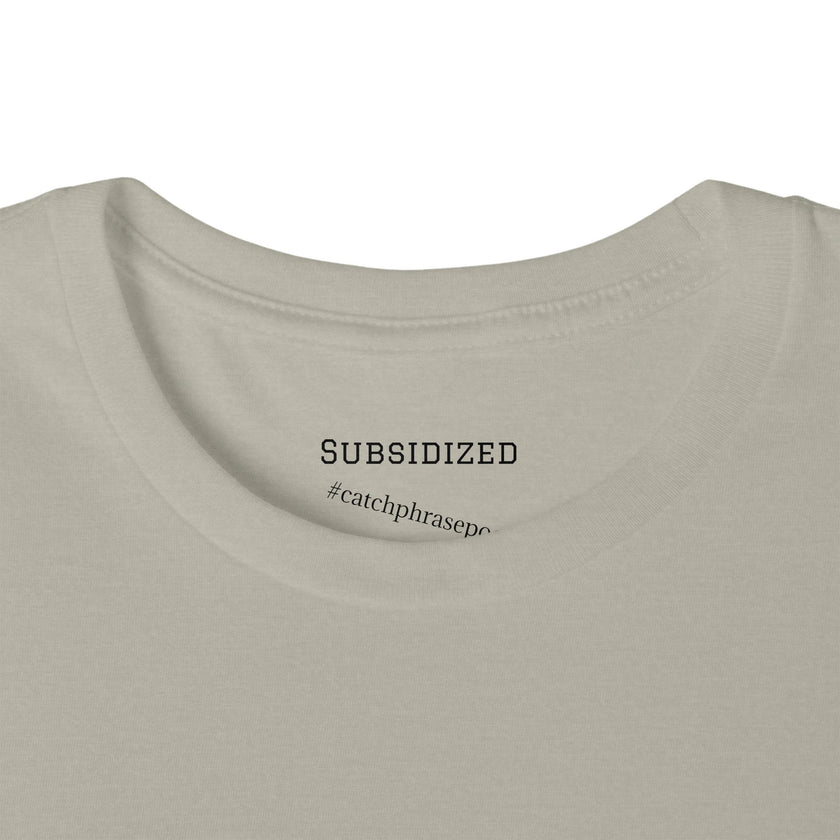 ART Subsidized Graphic T-Shirt — Retro Collegiate Lettering Tee