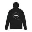 Safe in My Own Skin Hoodie | Long Sleeve Hooded Tee, LowFi Back Print