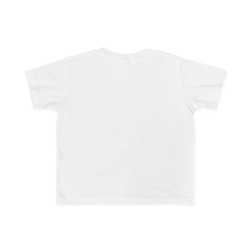 Toddler beach palm graphic tee, styling view