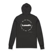 Safe in My Own Skin Hoodie | Long Sleeve Hooded Tee, LowFi Back Print