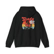 Giddy Up Retro Sunset Cowboy Hoodie | Ride Life Western Graphic