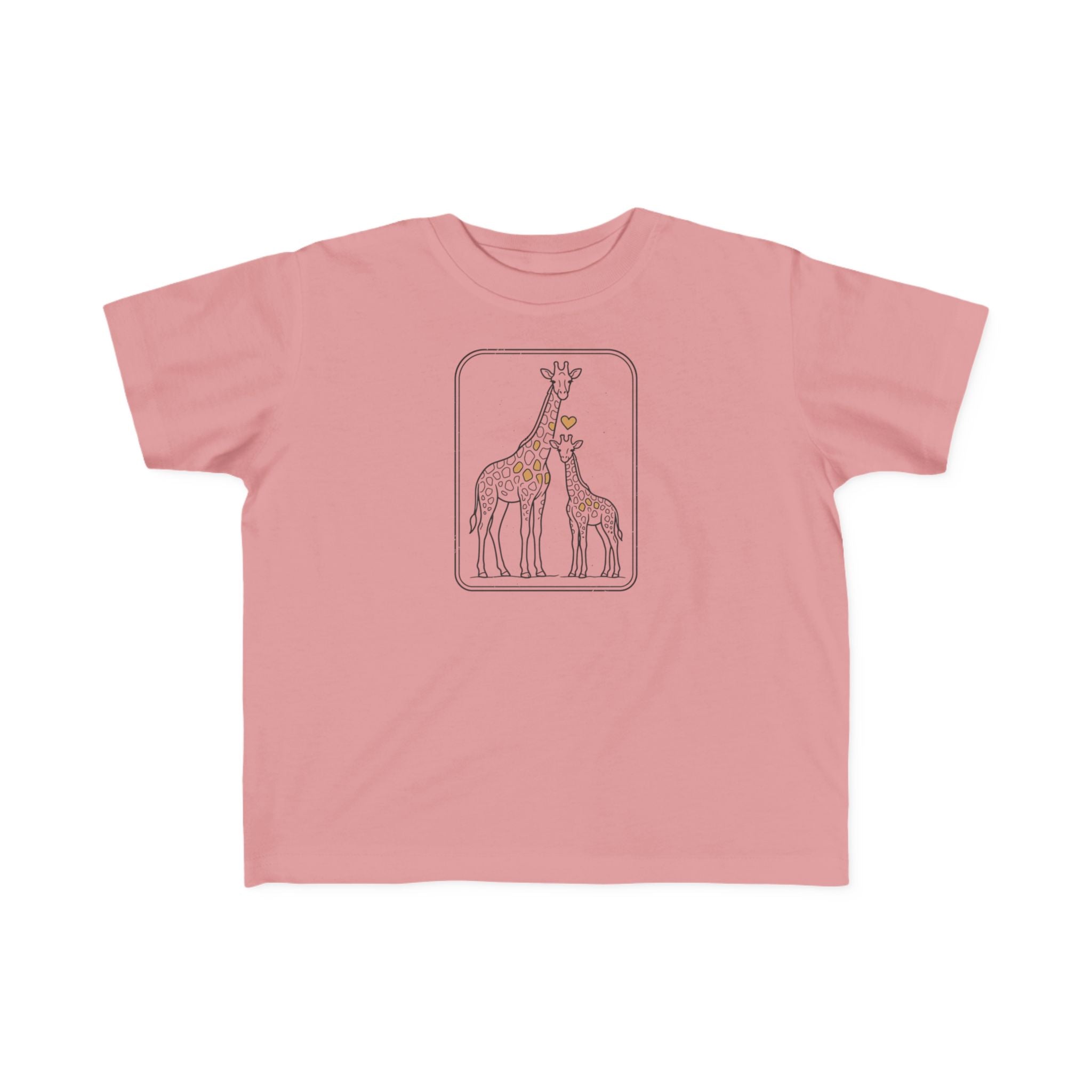 Toddler Giraffe Tee — Cute Safari Animal Graphic Shirt