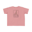 Toddler Giraffe Tee — Cute Safari Animal Graphic Shirt