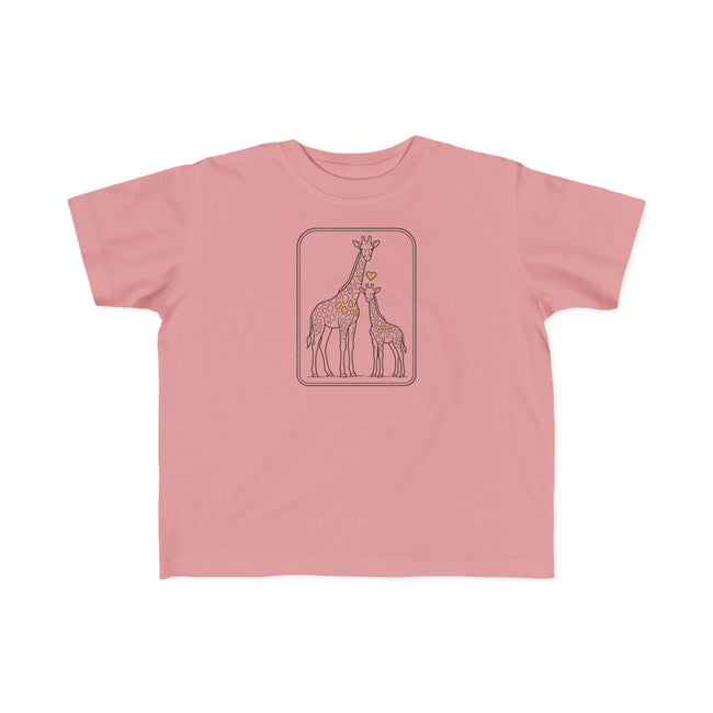 Toddler Giraffe Tee — Cute Safari Animal Graphic Shirt
