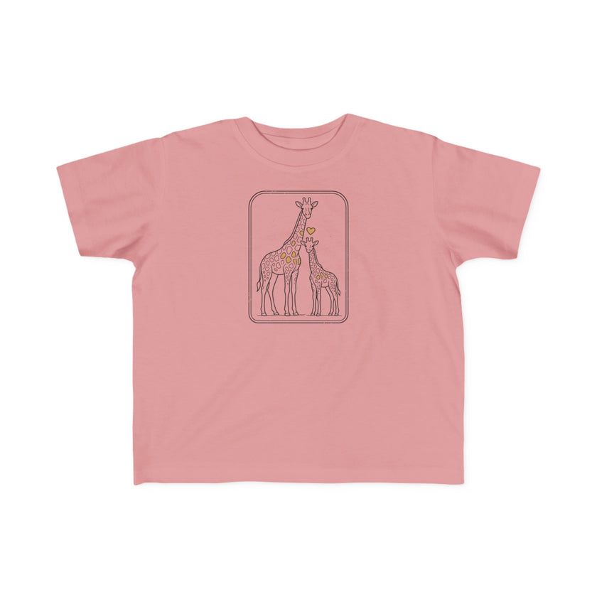 Toddler Giraffe Tee — Cute Safari Animal Graphic Shirt