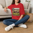 Vintage Rusted Car Photo Tee — Retro Abandoned Auto Graphic T-Shirt