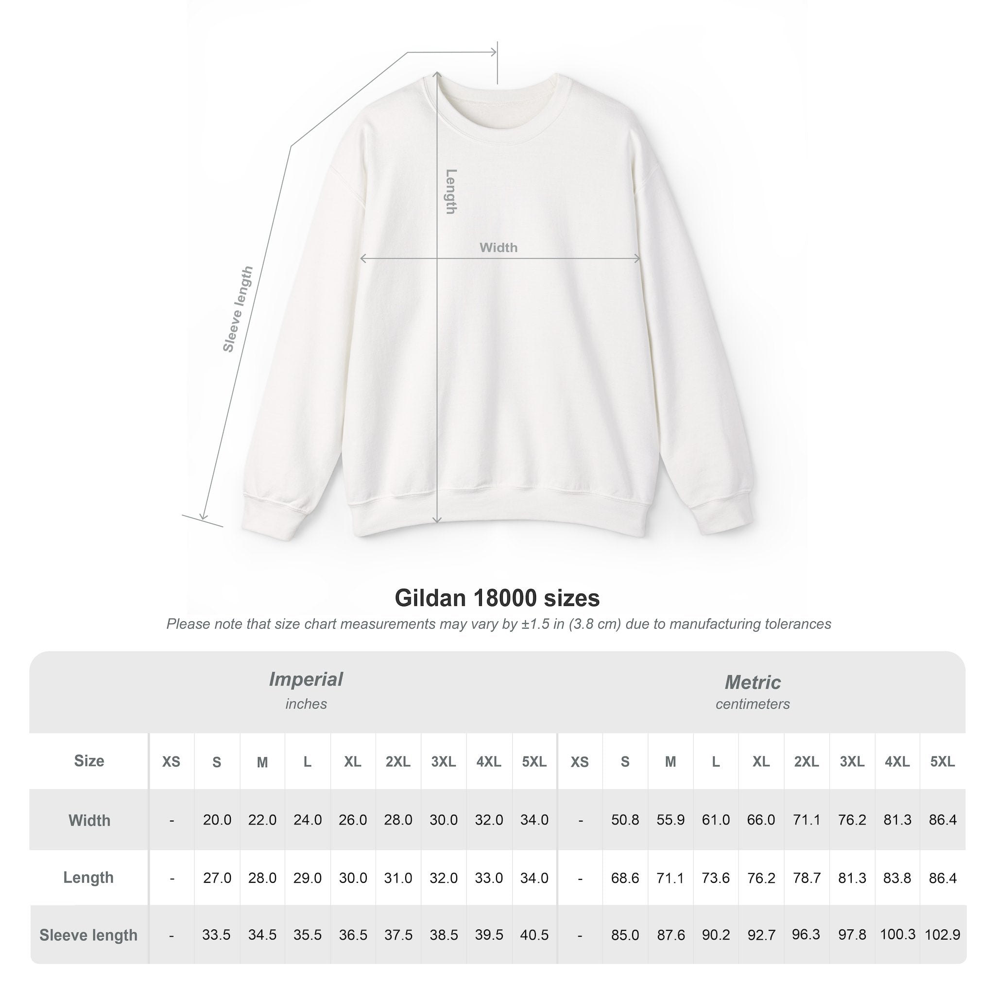 Treble guitar crewneck sweatshirt, everyday styling
