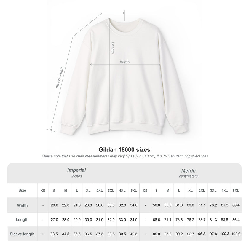 Treble guitar crewneck sweatshirt, everyday styling