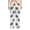 Vintage Swallow Pattern Pajama Pants — Women's Cozy Lounge Sleepwear