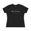 I Am Enough Women's Tee — Minimal Script Self-Love Shirt