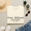 Free Billiard Lessons T-Shirt — Vintage Est. 1997 Pool Shirt