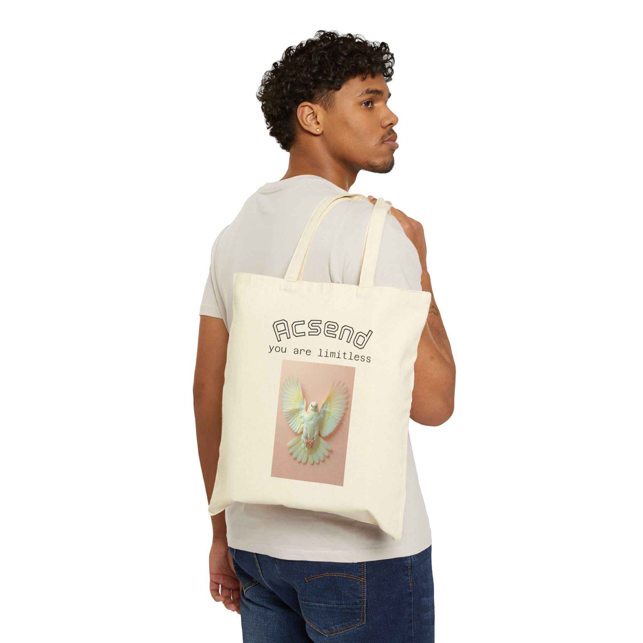 Limitless Spirit Cotton Canvas Tote Bag