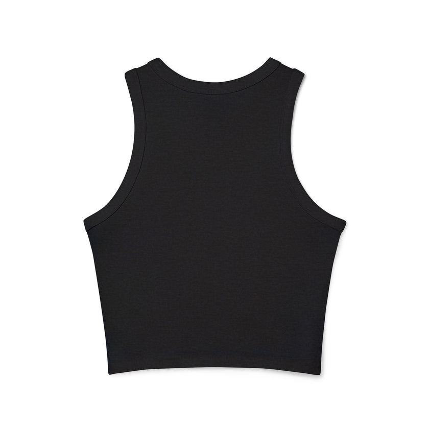 Floral Triptych Portrait Racer Tank — Women's Micro Rib Tank