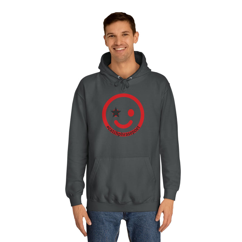 Smiley Duo Hoodie — Playful Star-Eye Graphic Pullover