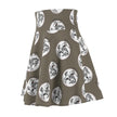 Horse Rider Pattern Skater Skirt — Equestrian Medallion Print