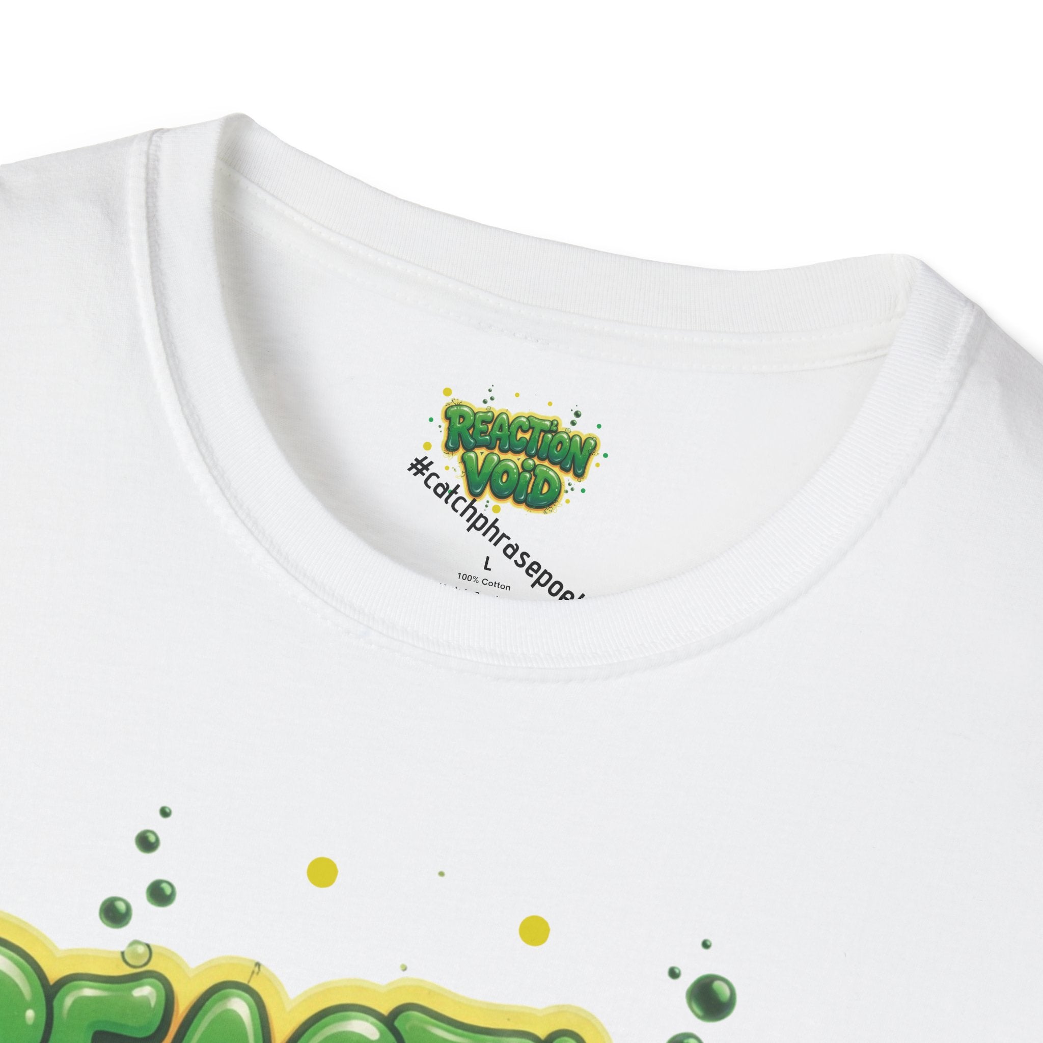 Reaction Void T-Shirt — Green Graffiti Logo Tee