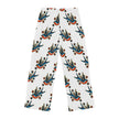 Vintage Swallow Pattern Pajama Pants — Women's Cozy Lounge Sleepwear