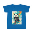 Skateboarding Panda Toddler T-Shirt, Cute Kids Shirt, Fun Gift for Toddlers, Birthday Present, Animal Tee, Playful Apparel
