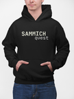 Sammich Quest Hooded Long Sleeve Tee — Funny Foodie Sandwich Hoodie