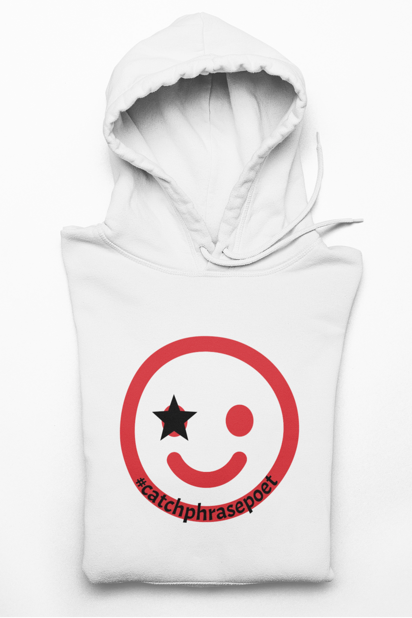 Smiley Duo Hoodie — Playful Star-Eye Graphic Pullover