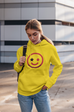 Smiley Duo Hoodie — Playful Star-Eye Graphic Pullover