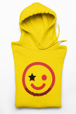 Smiley Duo Hoodie — Playful Star-Eye Graphic Pullover
