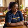 Hello, I Love U Heart T-Shirt — Retro Script Love Tee