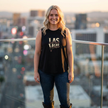 Las Vegas Floral Crop Top — Vintage Vegas Graphic Tank