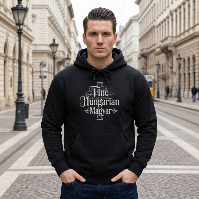 Fine Hungarian Magyar Hoodie | Hungarian Pride Sweatshirt
