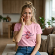 Gentle But Not Delicate Tee | Floral Script Feminist Shirt