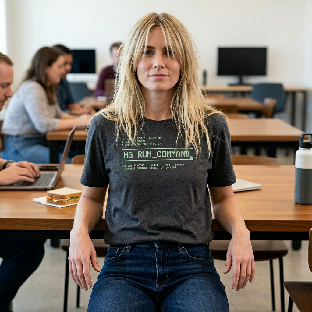 HG_RUN_COMMAND computer code T-Shirt | retro terminal, hacker aesthetic