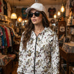 Angel cherub all-over print zip hoodie — Catch Phrase Poet