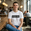 Staying Alive T‑Shirt — Retro Minimalist Mental Health Tee