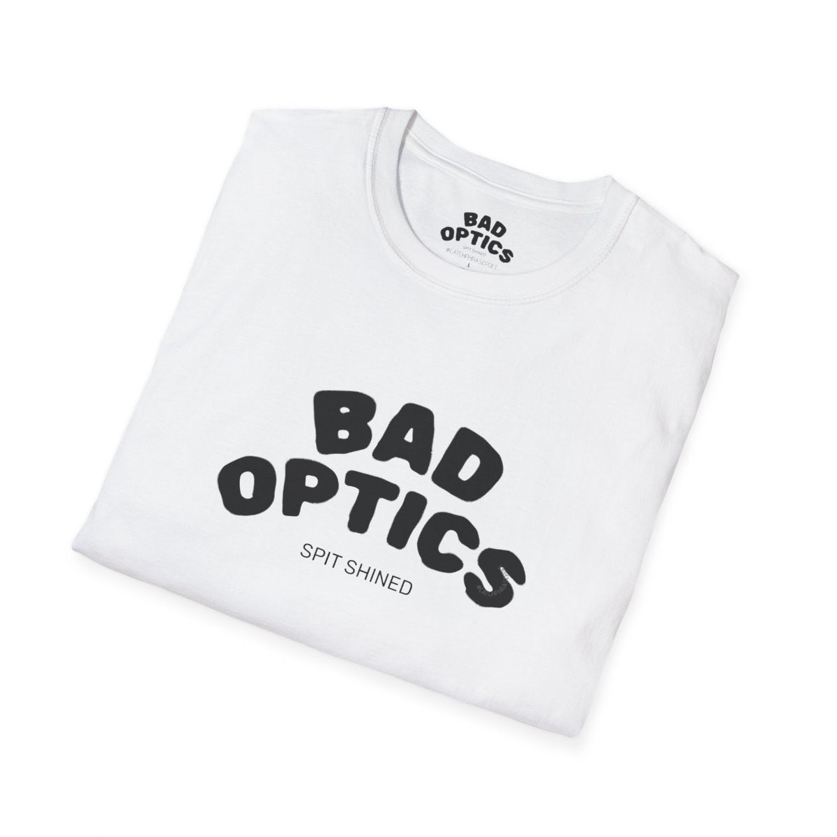 'Bad Optics' graphic tee, everyday styling